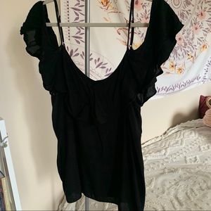 Cold shoulder blouse